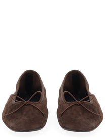 Aeyde Women's Ballerina Tiby Brown