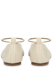 Jil Sander Women's Ballerina Beige