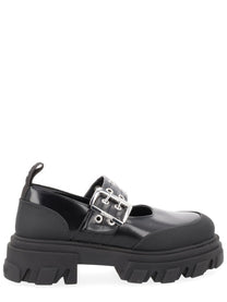 Ganni Women's Ballerina Black