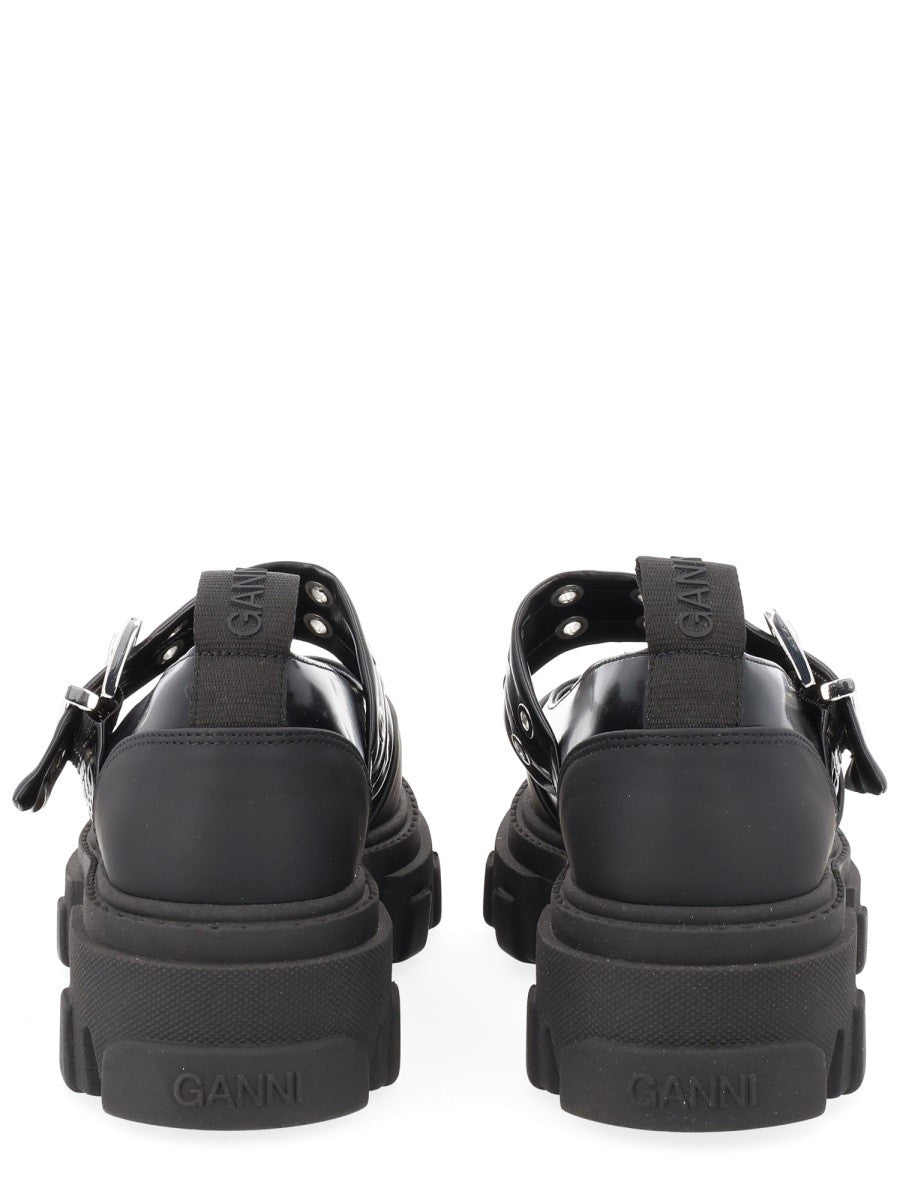 Ganni Women's Ballerina Black