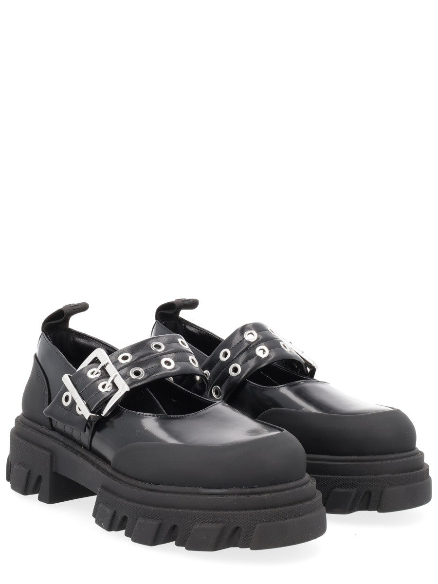 Ganni Women's Ballerina Black