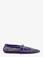 ALAÏA Women's Flat Mesh Ballerinas Ballet Flats Iris