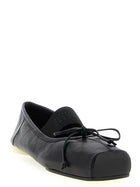MM6 Maison Margiela Ballet Ballet Flats Black, view 2