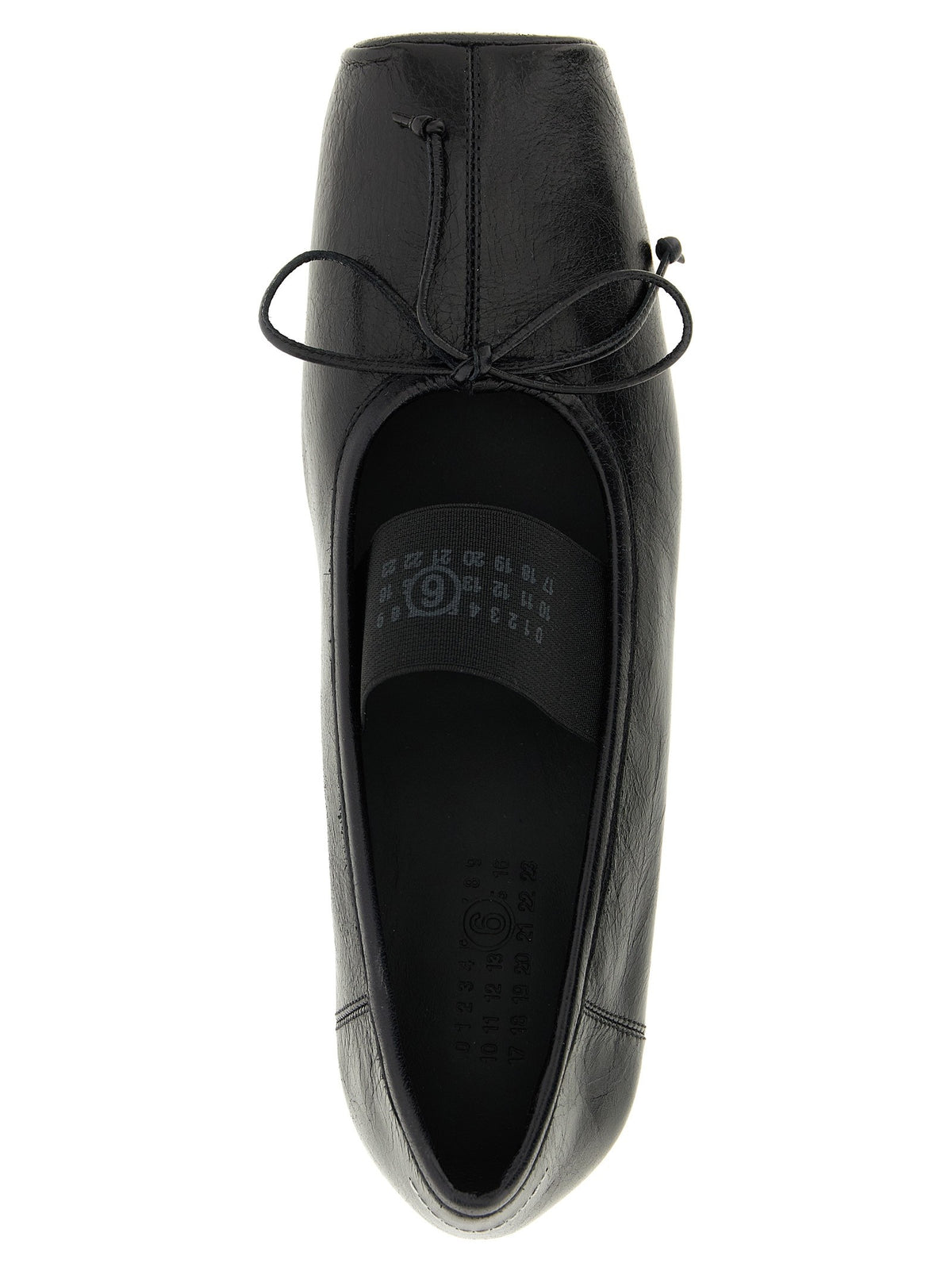 MM6 Maison Margiela Ballet Ballet Flats Black