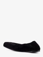 ALAÏA Women's Ballet Flats Suede Ballerinas Black, view 4