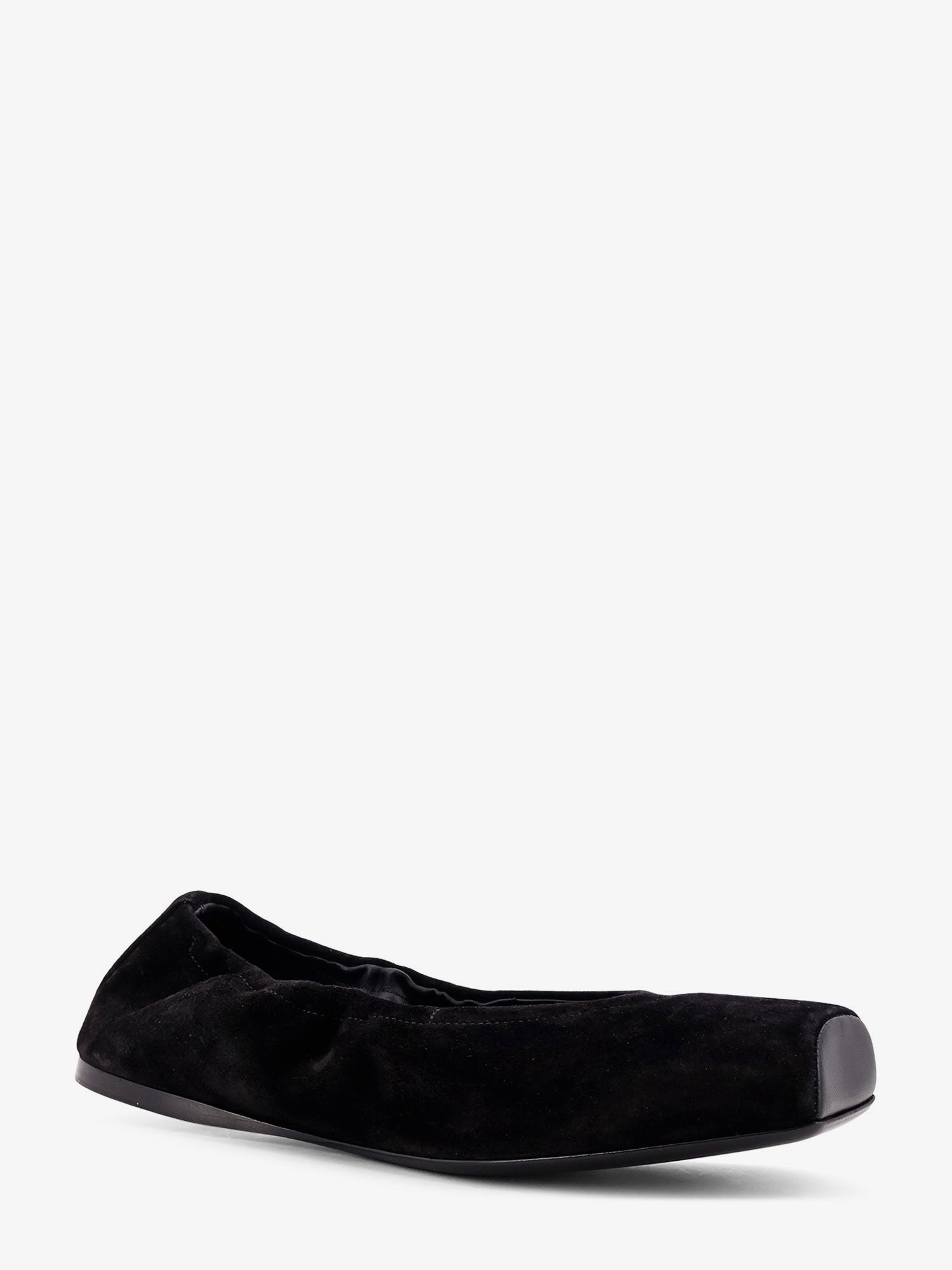 ALAÏA Women's Ballet Flats Suede Ballerinas Black