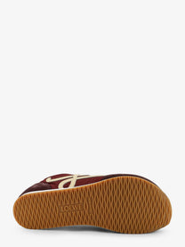 Loewe Men's Ballet Runner Nylon and Suede Sneakers White