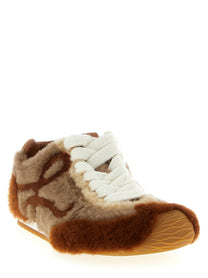 Loewe Ballet Runner Sneakers Brown