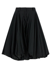 Balenciaga Balloon Bermuda Shorts Black