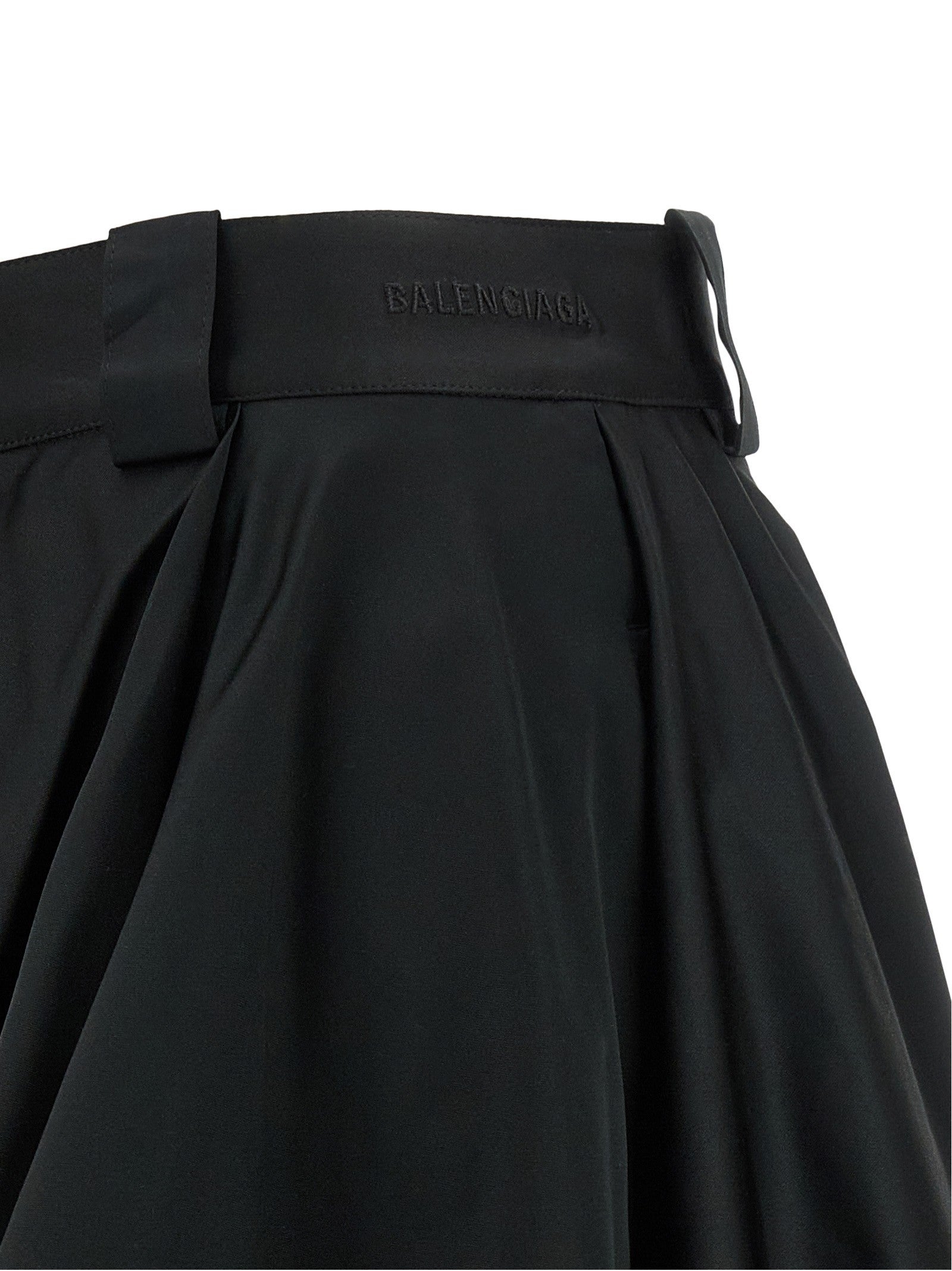 Balenciaga Balloon Bermuda Shorts Black