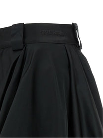Balenciaga Balloon Bermuda Shorts Black