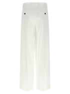 Toteme Balloon Pants White, view 2
