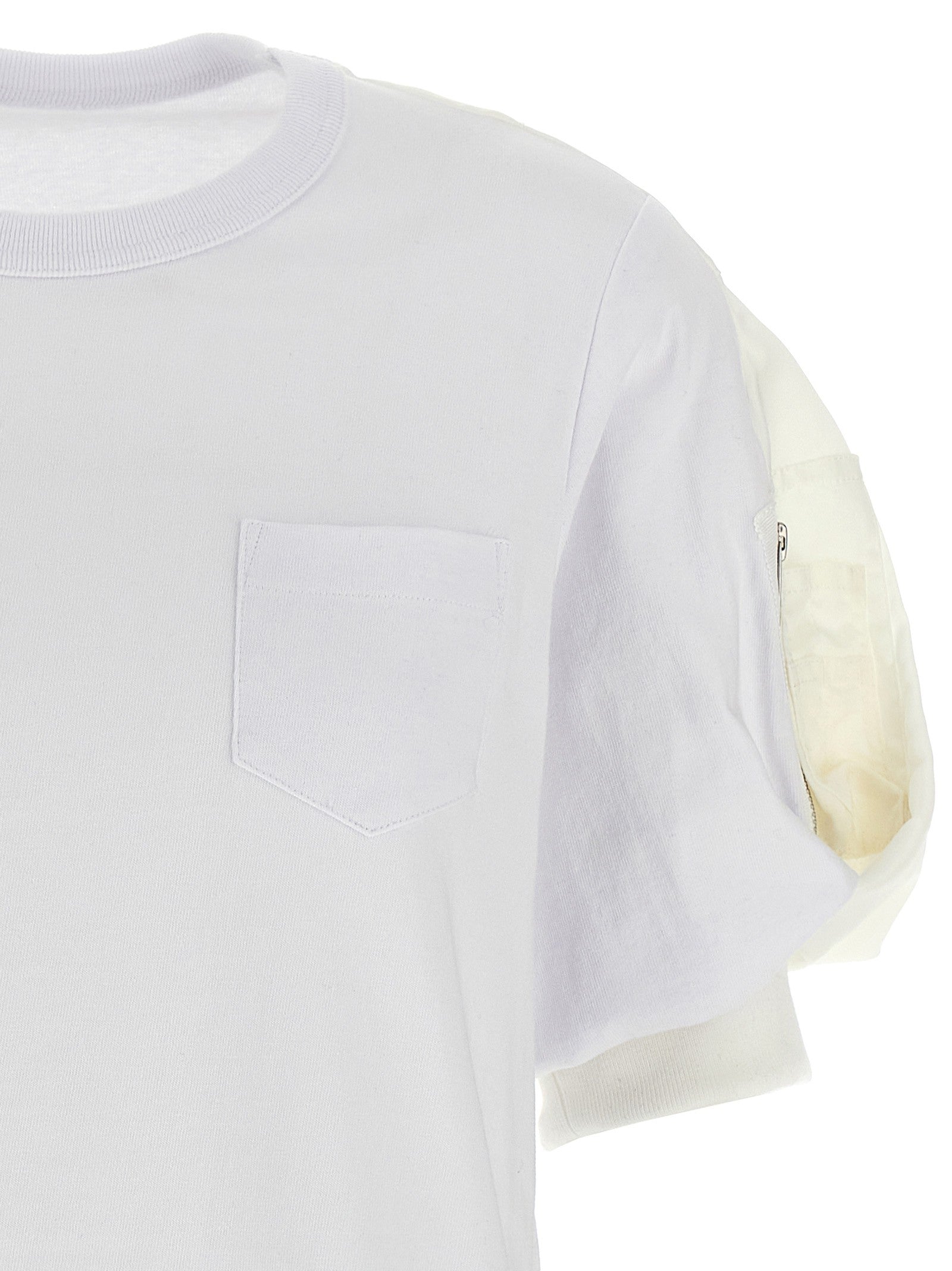 Sacai Balloon Shirt White