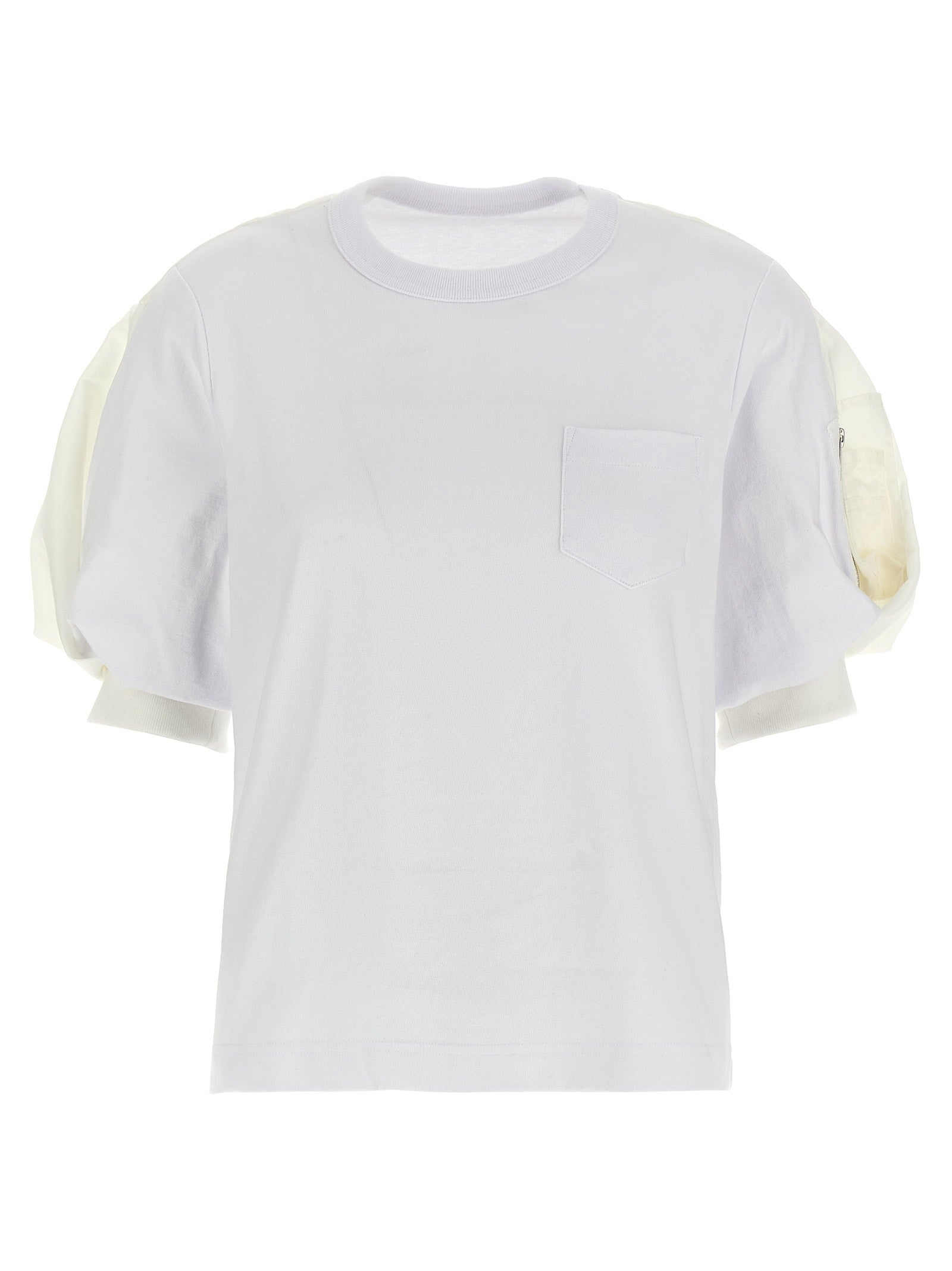 Sacai Balloon Shirt White