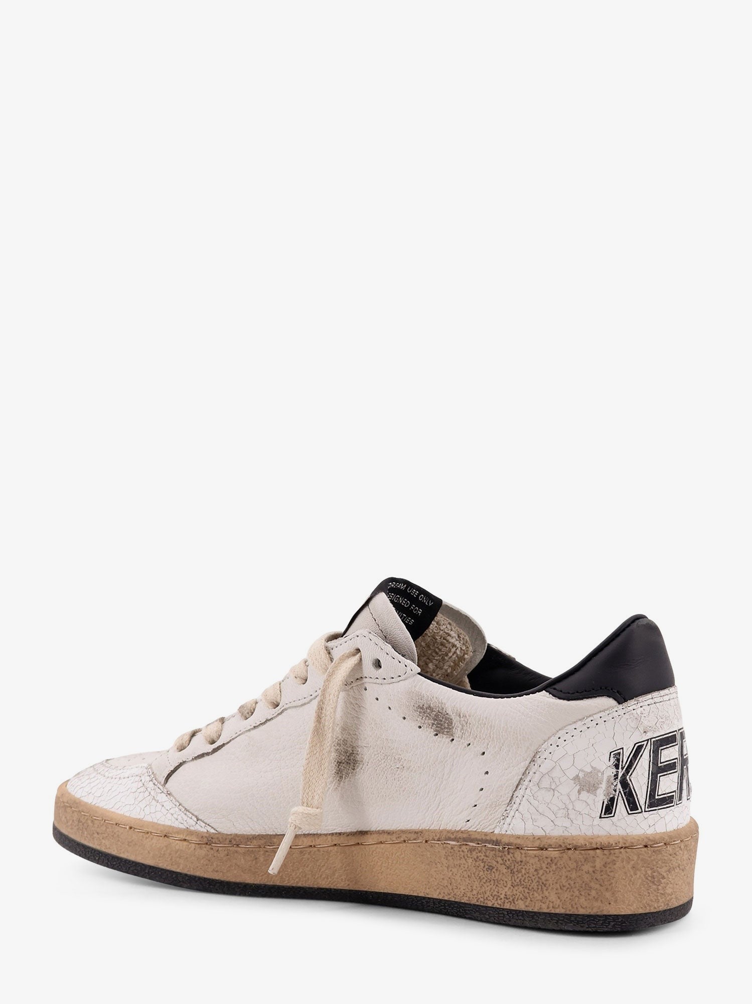 Golden Goose Women's Ballstar Leather Sneakers Black