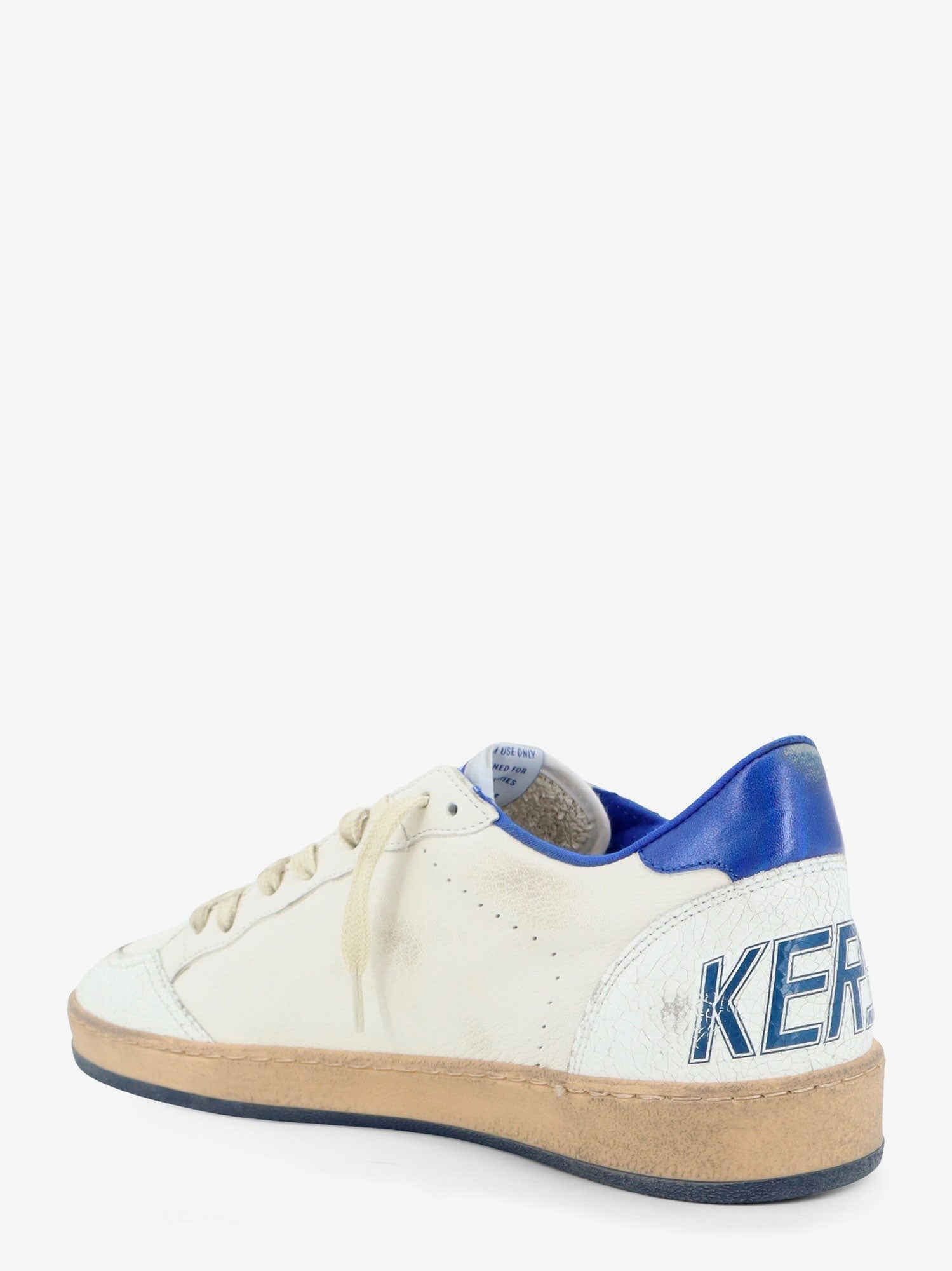 Golden Goose Men's Ballstar Leather Sneakers White