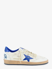 Golden Goose Men's Ballstar Leather Sneakers White