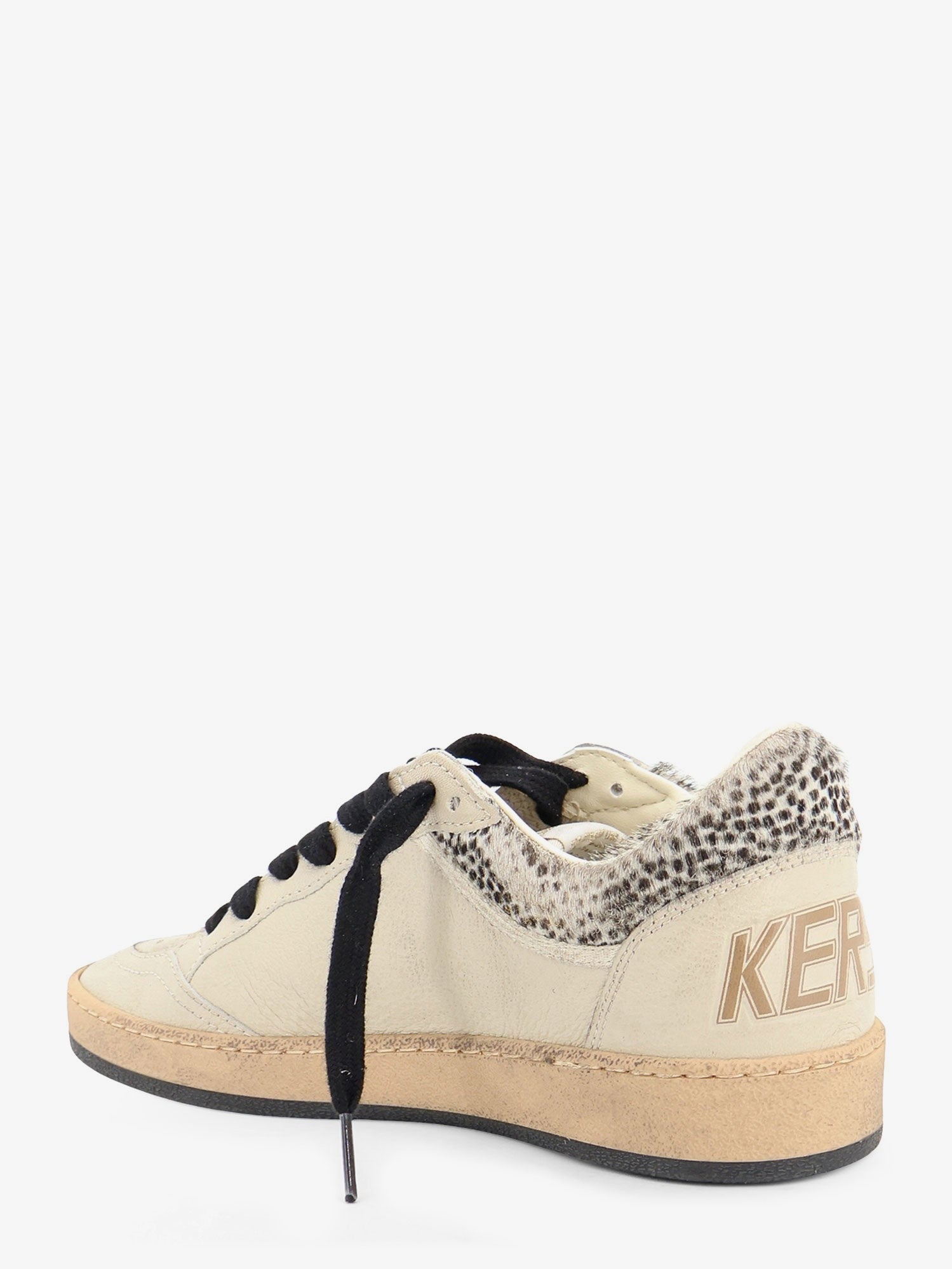 Golden Goose Women's Ballstar Leather Sneakers Black