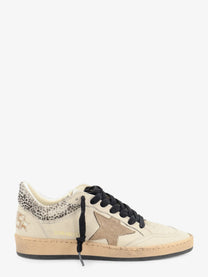 Golden Goose Women's Ballstar Leather Sneakers Black