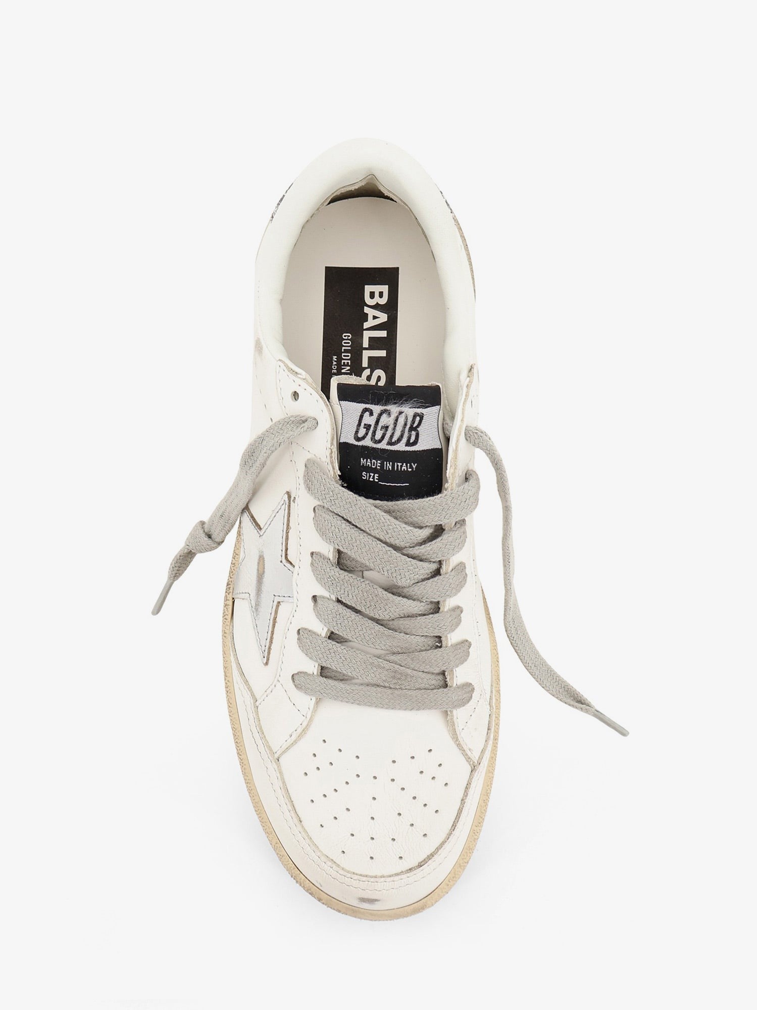 Golden Goose Women's Ballstar Leather Sneakers White