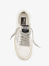 Golden Goose Women's Ballstar Leather Sneakers White