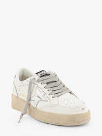 Golden Goose Women's Ballstar Leather Sneakers White