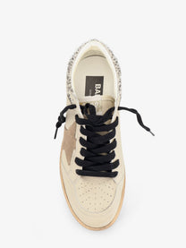 Golden Goose Women's Ballstar Leather Sneakers Black