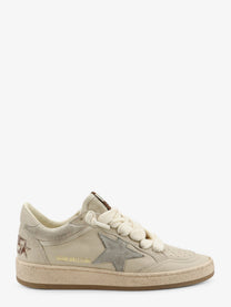 Golden Goose Women's Ballstar Leather Sneakers White