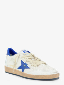 Golden Goose Men's Ballstar Leather Sneakers White