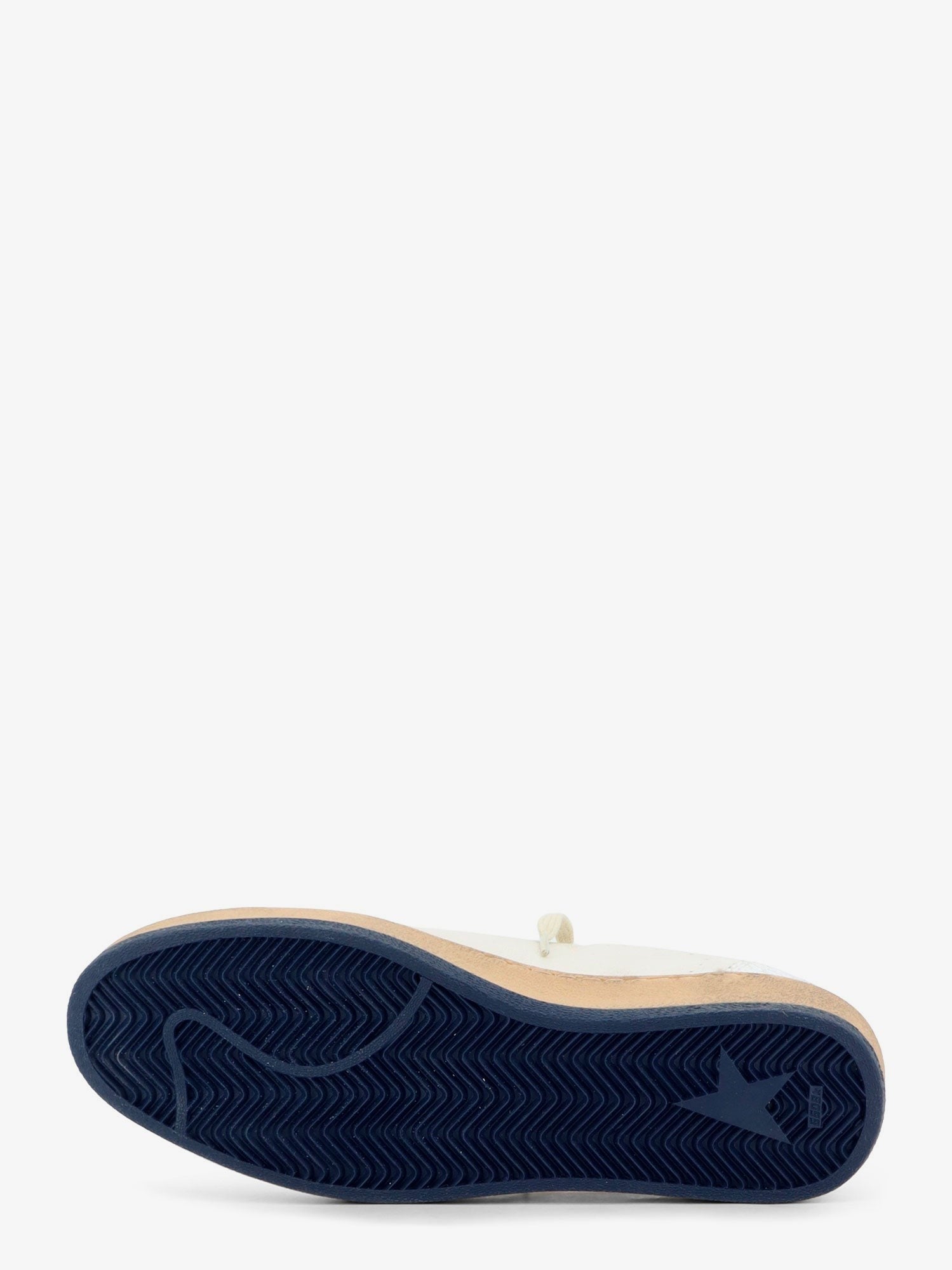 Golden Goose Men's Ballstar Leather Sneakers White
