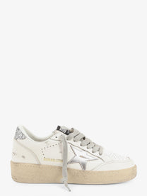 Golden Goose Women's Ballstar Leather Sneakers White