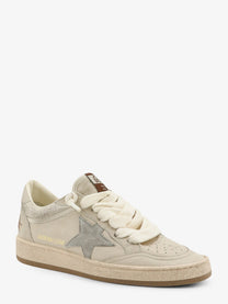 Golden Goose Women's Ballstar Leather Sneakers White