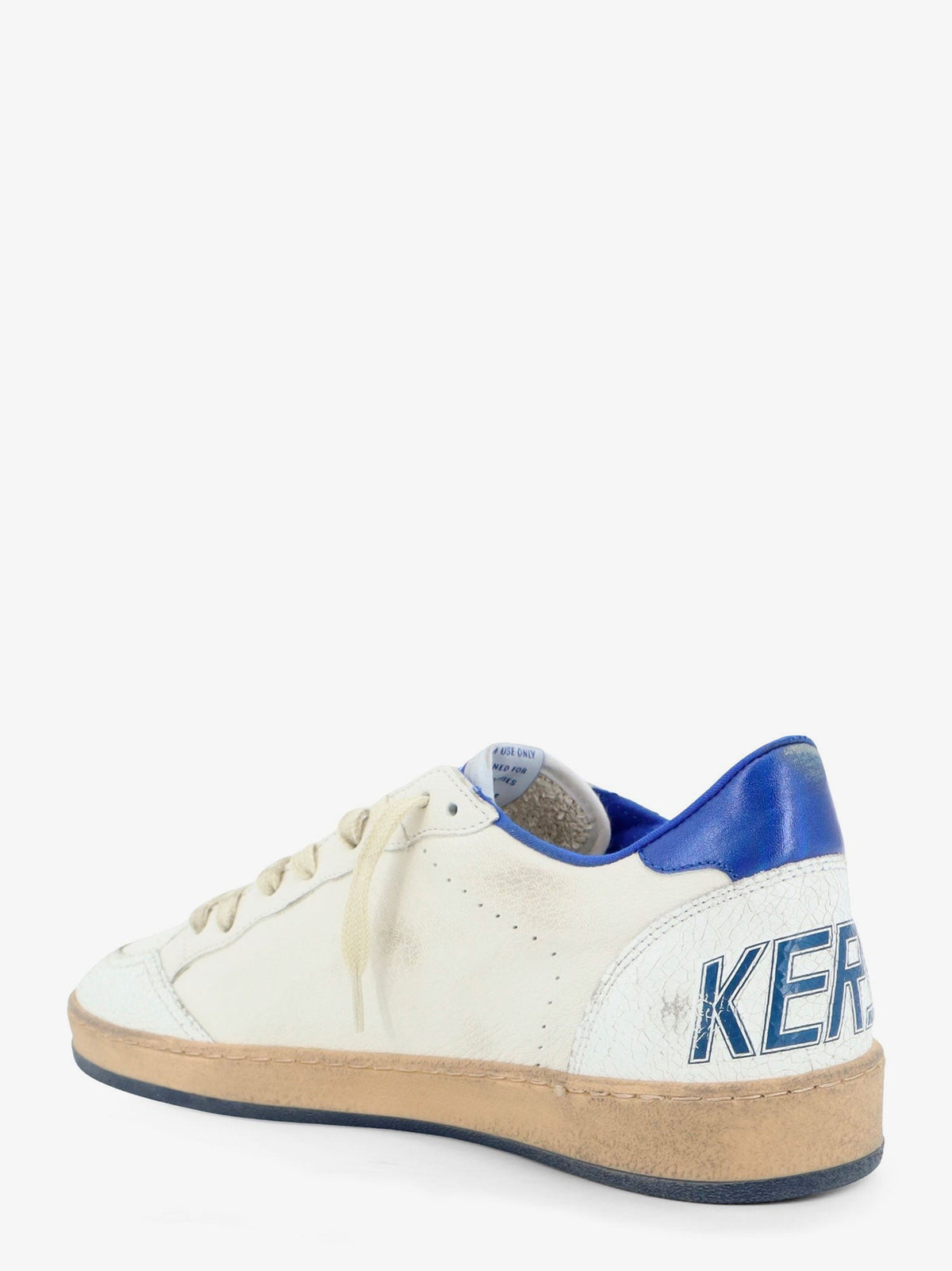 Golden Goose Men's Ballstar Leather Sneakers White