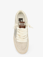 Golden Goose Women's Ballstar Leather Sneakers White, view 5