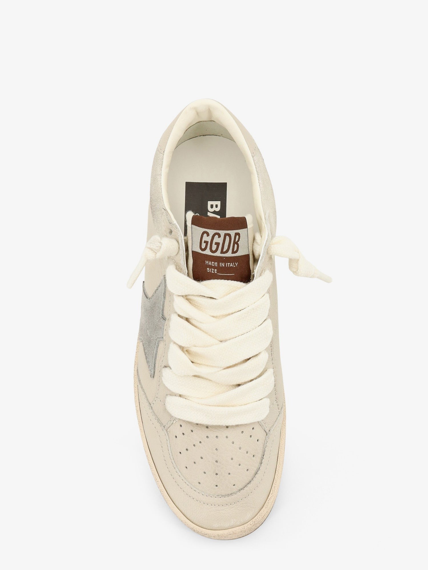 Golden Goose Women's Ballstar Leather Sneakers White