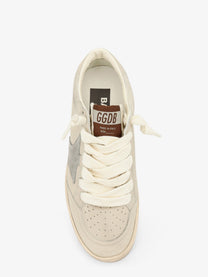 Golden Goose Women's Ballstar Leather Sneakers White