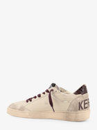 Golden Goose Men's Ballstar Leather Sneakers White, view 3
