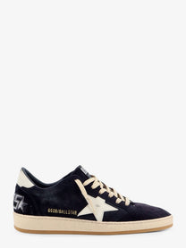 Golden Goose Men's Ballstar Suede Sneakers White