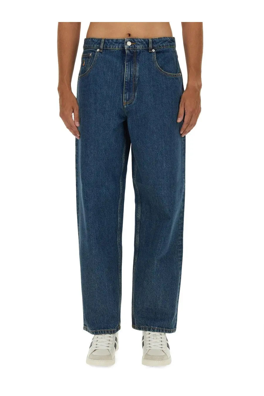 Bally Men's Baggy Fit Jeans Blue