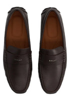 Bally Men's Moccasin Driver Pilot Brown, view 5