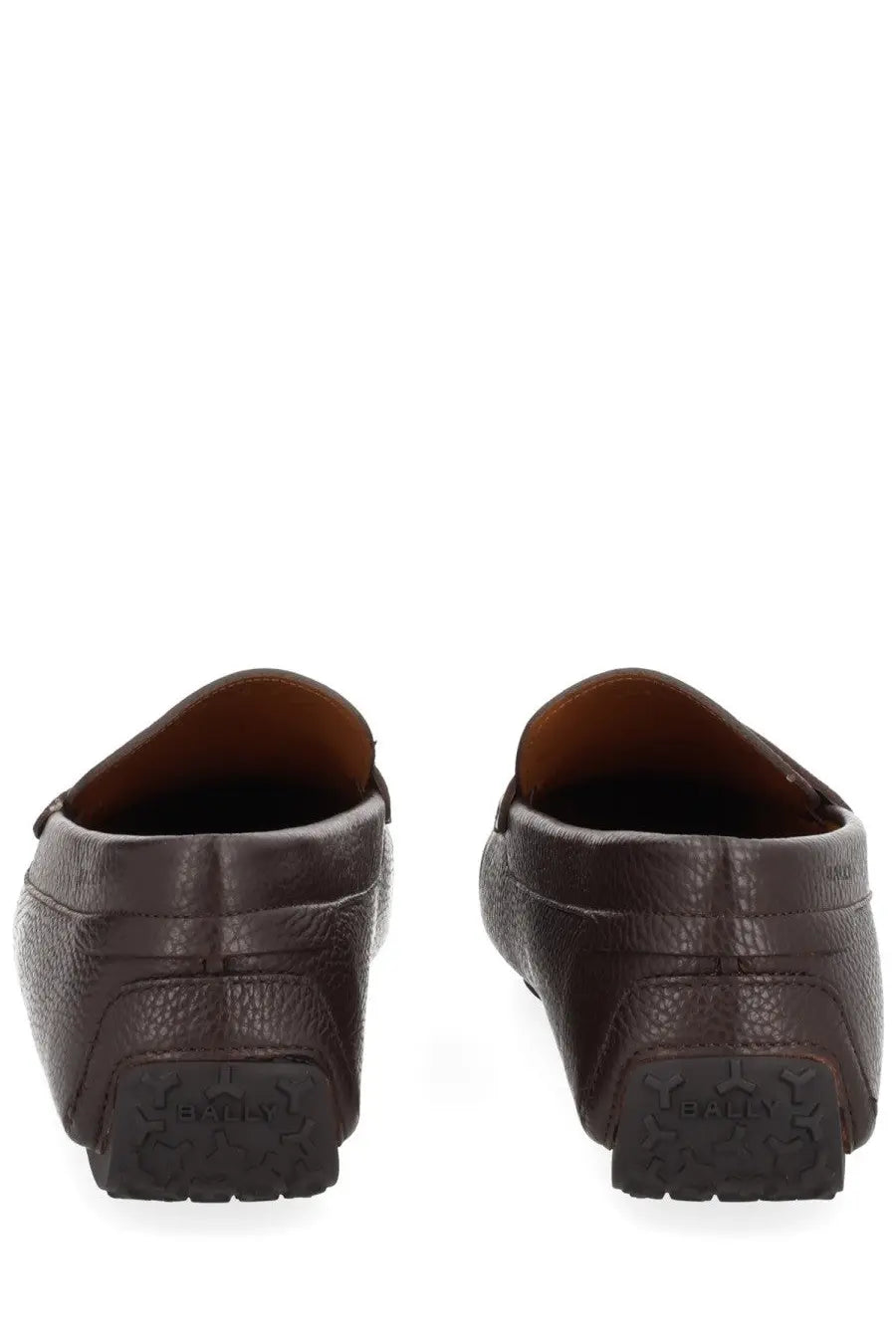 Bally Men's Moccasin Driver Pilot Brown, view 4