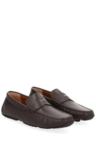 Bally Men's Moccasin Driver Pilot Brown, view 2