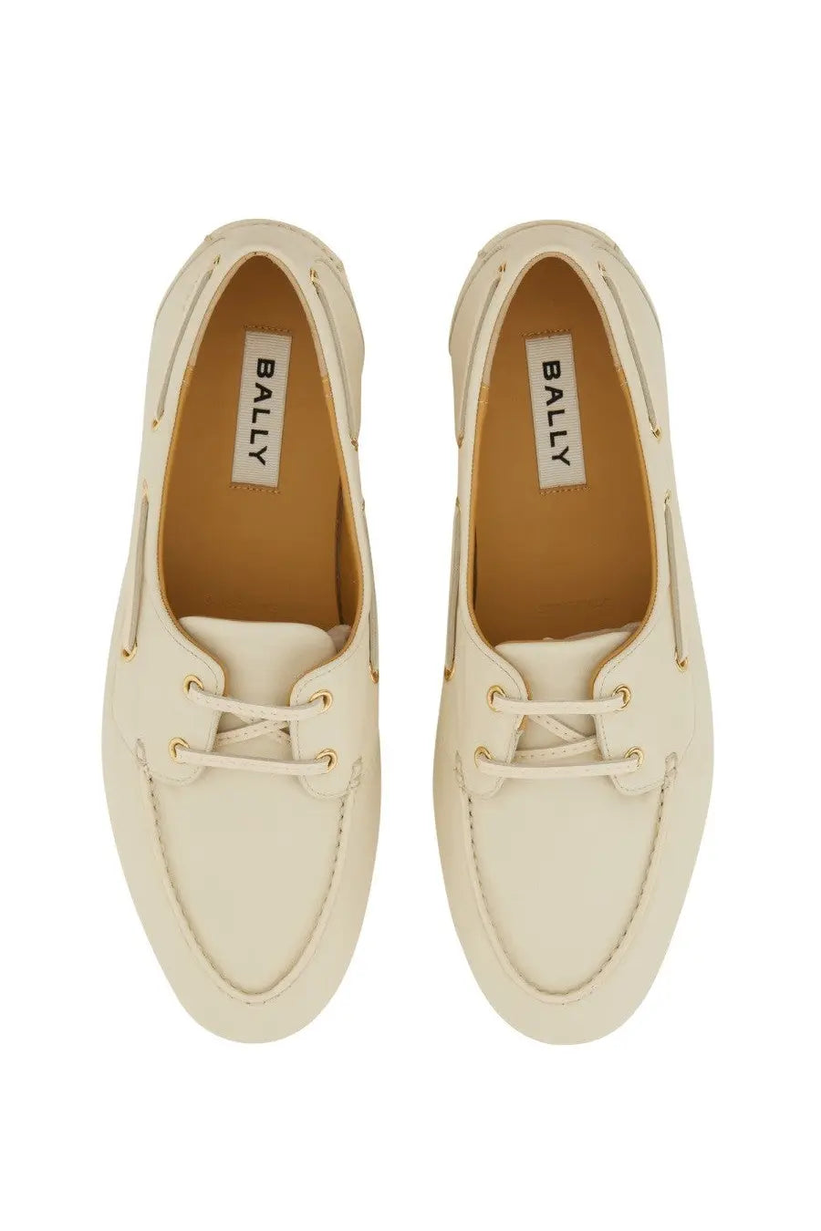 Bally Women's Moccasin Pathy White, view 2