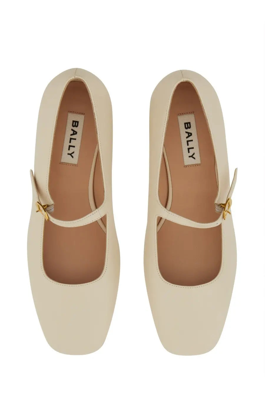 Bally Women's Pump in Leather White, view 3