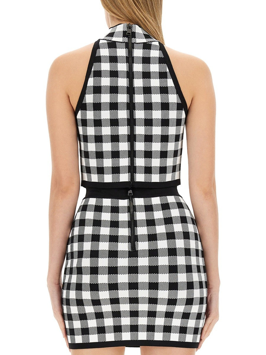 Balmain - Balmain Top With Buttons - Woman-&gt;Clothing-&gt;Tops