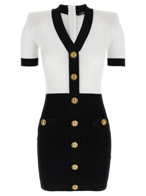 BALMAIN - BALMAIN - Knitted dress - Women’s Clothing