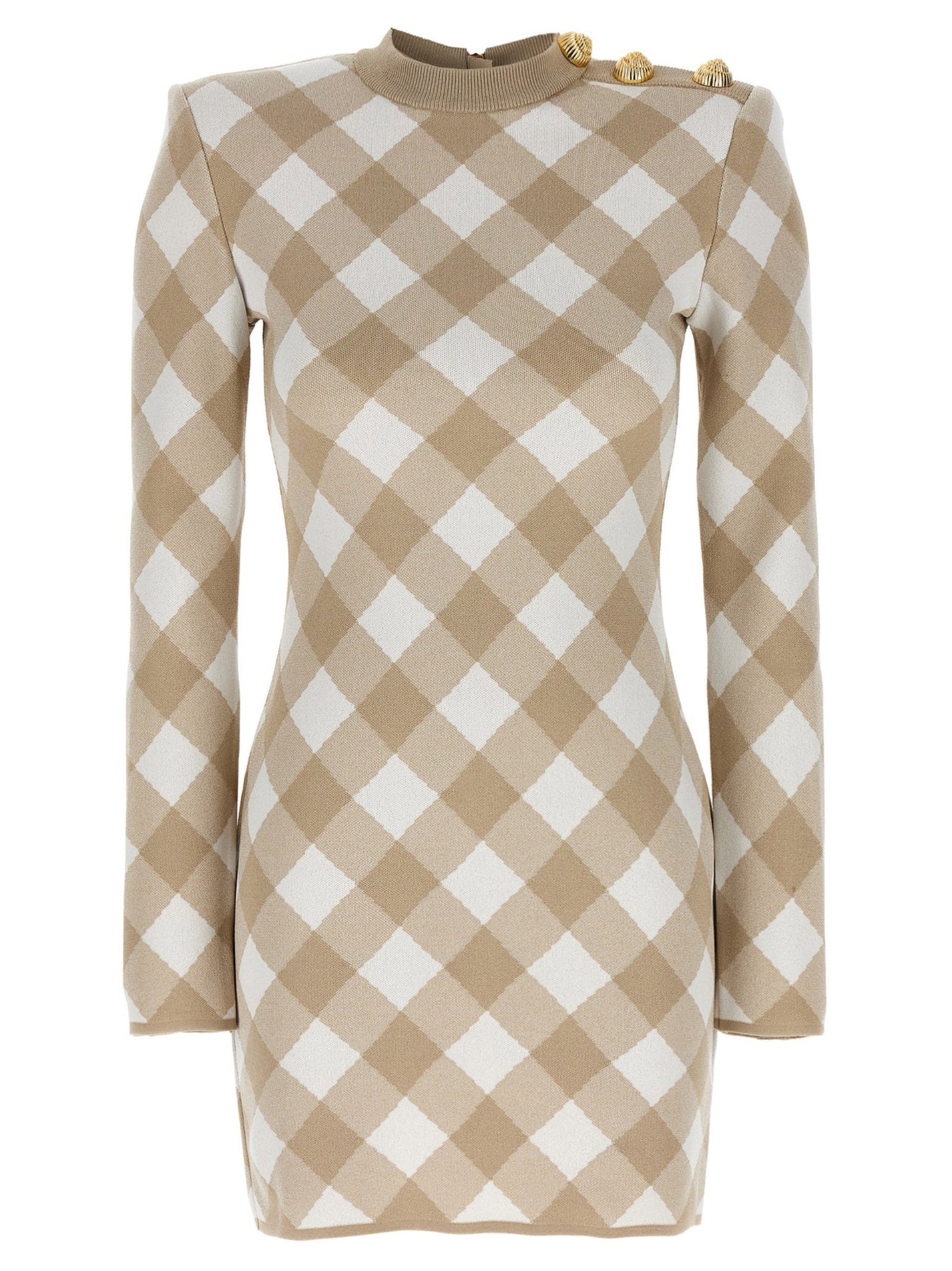 BALMAIN - BALMAIN - Vichy dress - Women’s Clothing