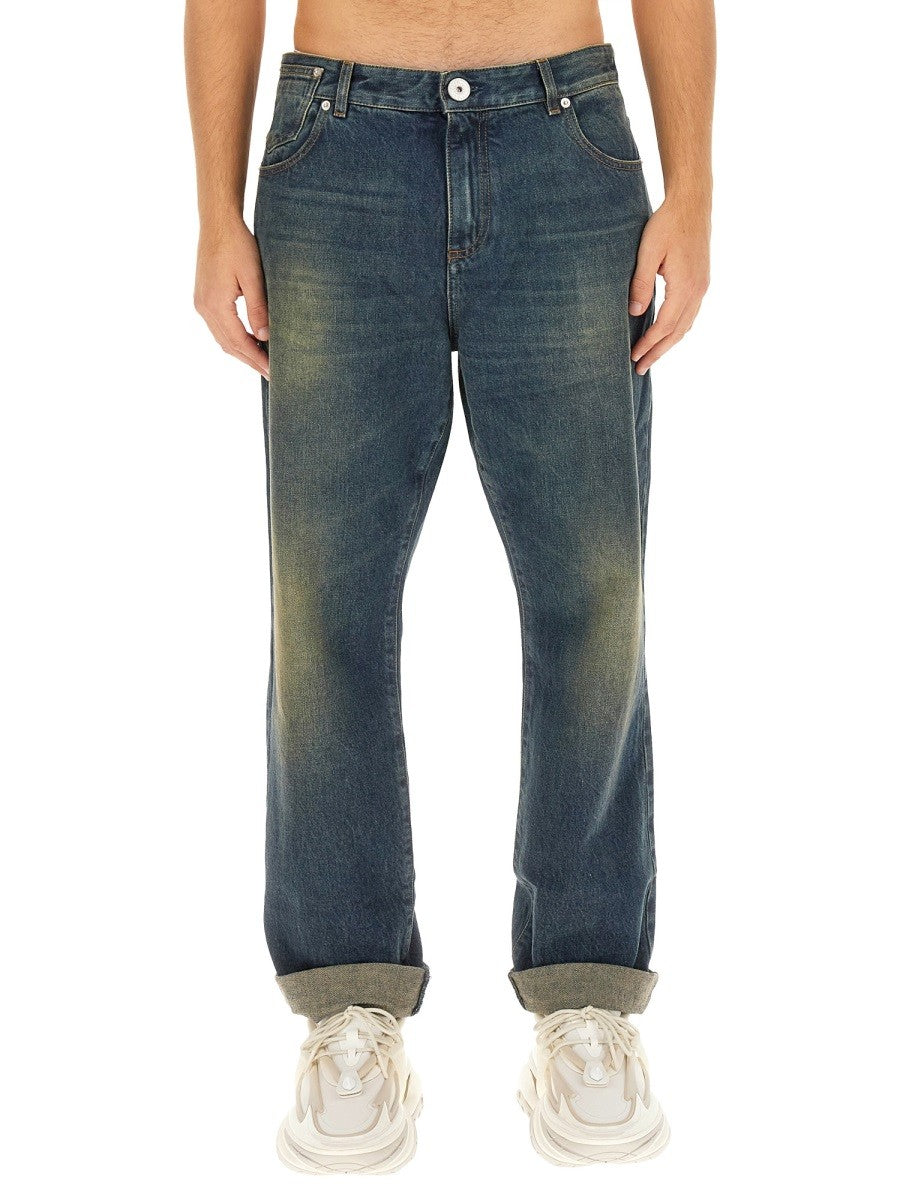 Balmain - Balmain Jeans In Denim - Men’s Clothing