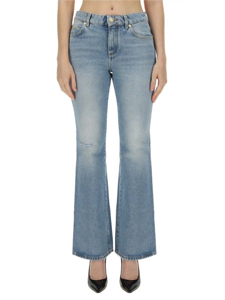 Balmain - Balmain Flare Fit Jeans - Women’s Clothing