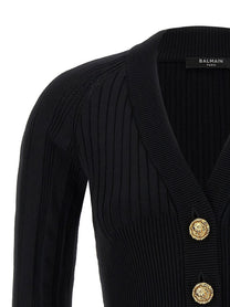 BALMAIN - BALMAIN - Button Cardigan - Women’s Knitwear